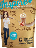 Bariatric Eating Inspire Caramel Latte Sugar-Free 20g Whey Protein Isolate Powder (20 Servings)
