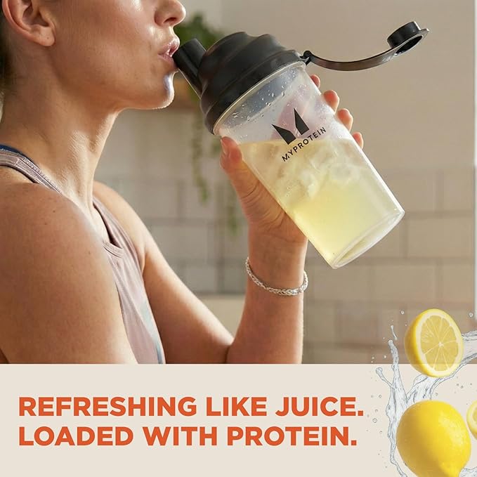 Myprotein Clear Whey Isolate Protein Powder 35 Servings (1.9lbs) Lemonade 20g Protein per Serving Naturally Flavored Drink Mix Daily Protein Intake for Superior Performance