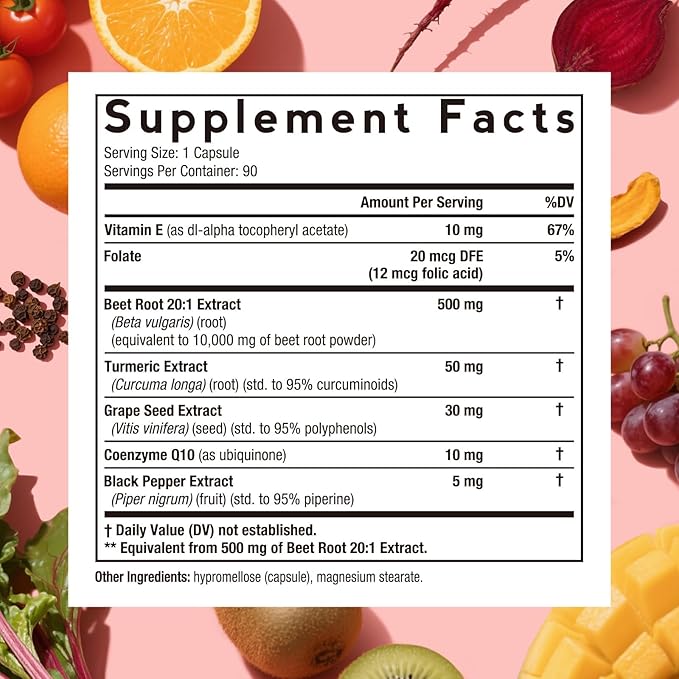 Doctor's Recipes Probiotics for Women &amp Beet Root 10000 mg Extra Strength