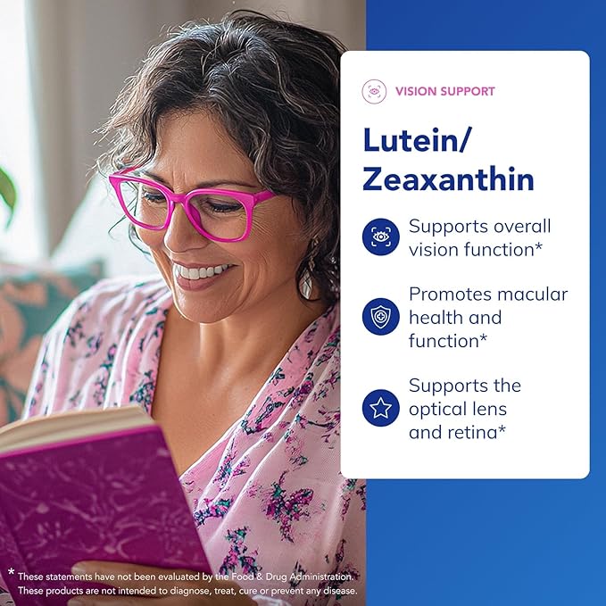 Pure Encapsulations Lutein &amp Zeaxanthin - Supports Overall Vision* - Maintains Macular Pigment &amp Eye Health* - Antioxidant Support* - Vegan-Friendly &amp Non-GMO - 60 Capsules