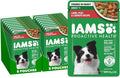 IAMS Proactive Health Adult Wet Dog Food Lamb Peas and Carrots Recipe 3.5 oz. Pouch (16 Count Pack of 1)