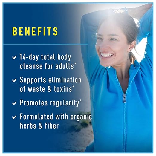 Renew Life - Gentle Care Total Body Cleanse - digestive detox and cleanse supplement - 14 day program