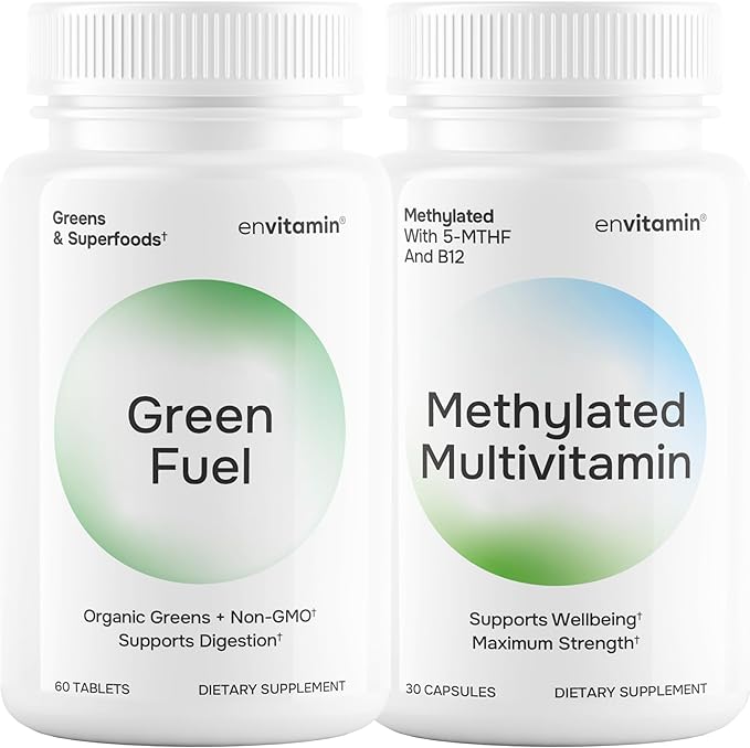 Green Fuel &amp Methylated Multivitamin