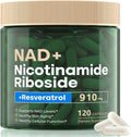 NAD Supplement 120 Capsules Liposomal Nicotinamide Riboside Resveratrol Quercetin NAD Nicotinamide Riboside Resveratrol 910mg for Women &amp Men NAD Supplement for Anti Aging and Cell Regenerati