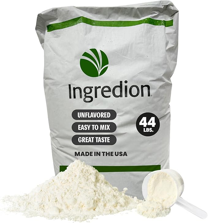 Pea Protein Powder – 44 lb Plant-Based Protein – Isolate Powder for Beverages Snacks Shakes – Clean Unflavored Taste – Diet-Friendly and Easy to Digest – Resealable Pouch