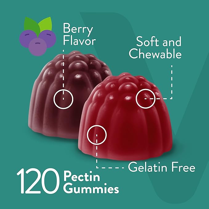 VITEEY Probiotic Gummies with Prebiotics – Gut Health Supplements for Digestive Health – 2 Billion CFUs – Vegan Gluten-Free – 120 Count