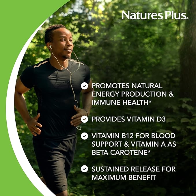 NaturesPlus Ultra II Daily - 180 Tablets - Multivitamin with Whole Foods for Overall Well-Being - Supports Energy &amp Immune Health - Sustained Release - 180 Servings