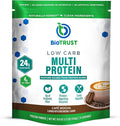 BioTrust Low Carb Protein Powder – Delicious Whey &amp Casein Blend from Grass-Fed Hormone Free Cows – Non GMO Gluten Free (Cafe Mocha)
