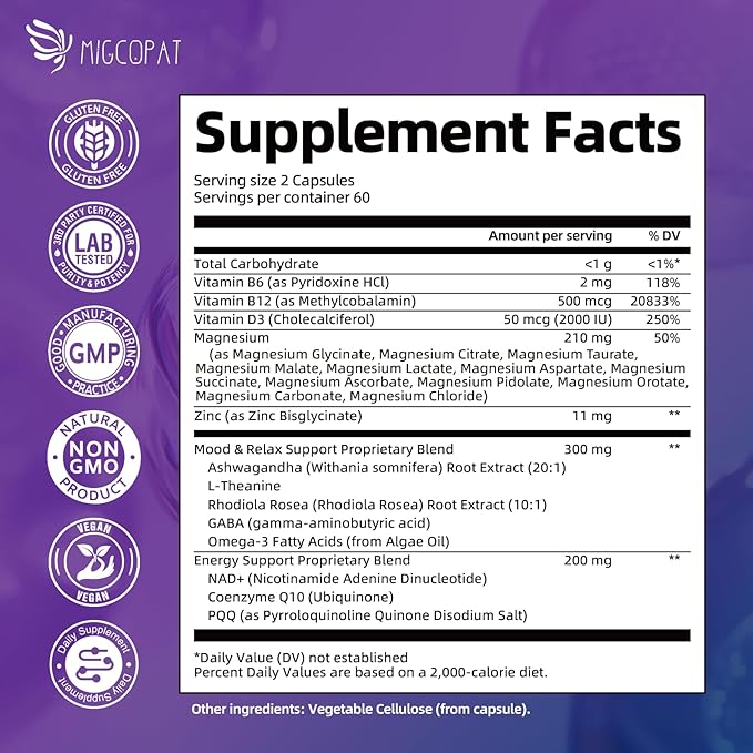 Men’s Multivitamin Gummies &amp Magnesium Complex Bundle Sugar-Free