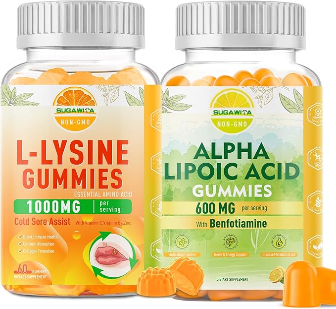L Lysine Gummies and ALA Supplement Gummies