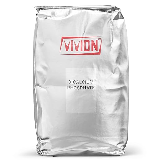 Di Basic Calcium Phosphate Dihydrate - Bulk 25 kg (55 lb) - DCP Granular Unmilled USP Grade Powder - Calcium and Phosphorus Excipient - Food Safe Ingredient