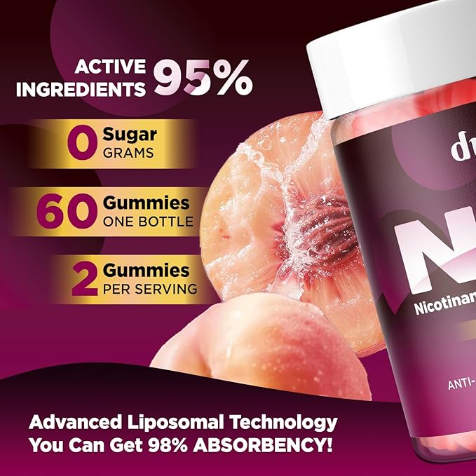 NAC &amp NAD+ Gummies NAC &amp NAD Supplement for Antioxidant &amp Immune Support