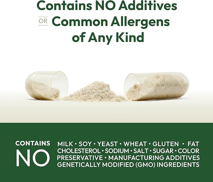 ANDREW LESSMAN Fibermucil 180 Capsules -Psyllium Husk Powder. Gently Promotes Regularity and Digestive Health. Rich in Fiber. Gentle Easy Effective. No Additives. Small Easy to Swallow Capsules