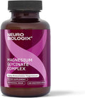 Neurobiologix Magnesium Glycinate Complex TRAACS ® Magnesium Bisglycinate Chelate for Muscle Nerve &amp Bone Support Gentle Easy-to-Digest Magnesium Supplement Non GMO Gluten Free 100 Capsules