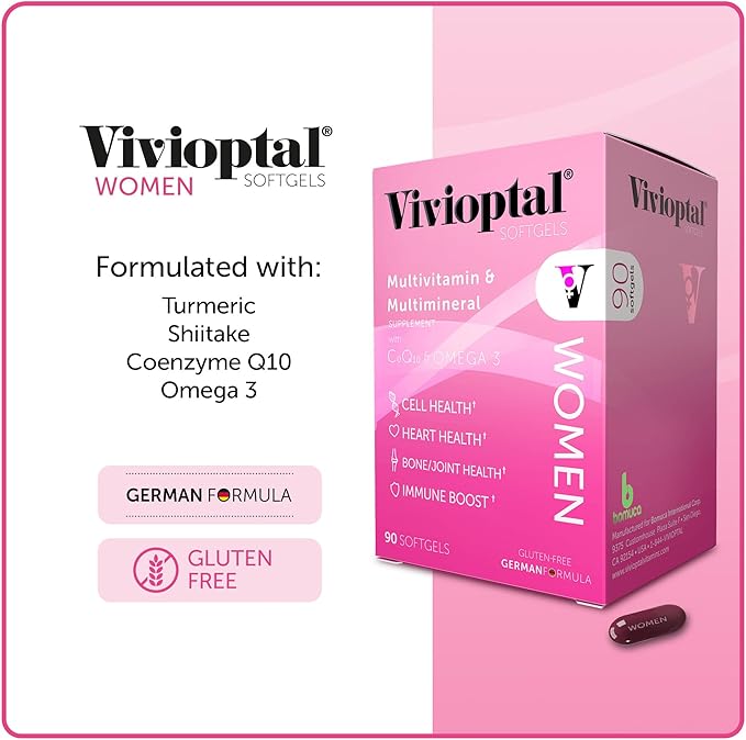 Vivioptal Women Multivitamin &amp Multimineral Supplement 90 Capsules