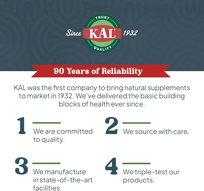 KAL Magnesium Complex 7 - Total Complex with Magnesium Glycinate Citrate Malate and More - Relaxation and Whole Body Support Supplements - Vegan 60-Day Guarantee - 60 Servings - 120 VegCaps