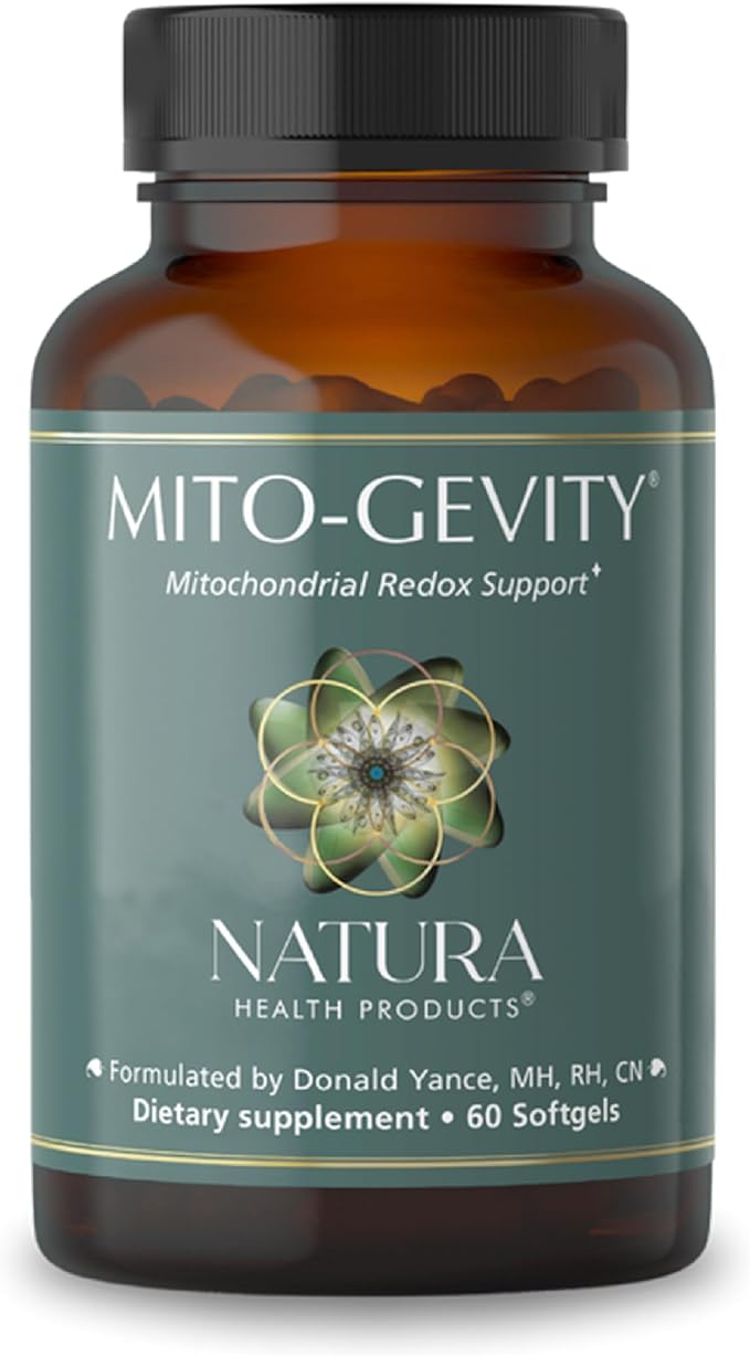 Natura Health Products Mito-Gevity (CV-Res-Q) Supplement – Mitochondrial Energy &amp Longevity Support* - Featuring Resveratrol Hawthorn Silibinol R-Alpha Lipoic Acid (R-ALA) (60 Capsules)