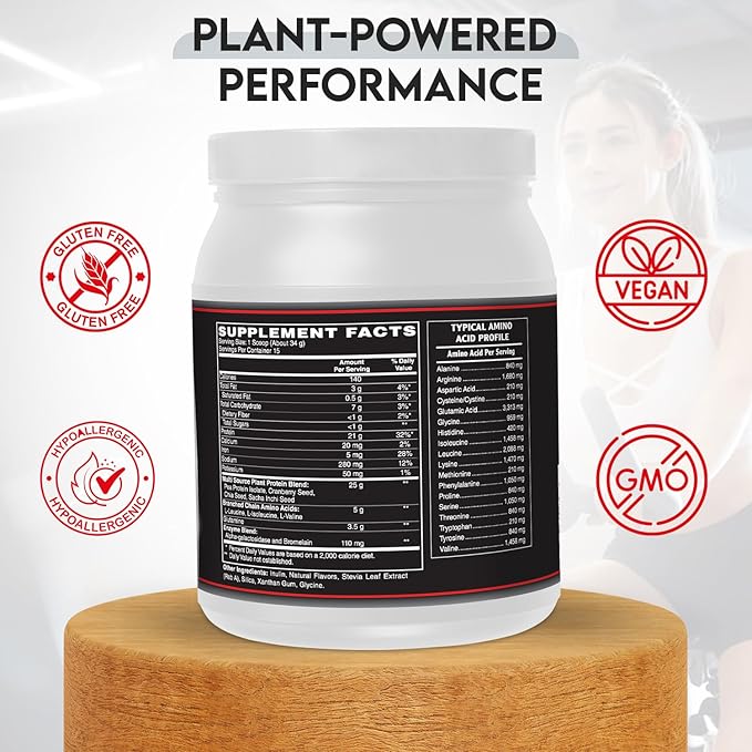 Vegan Plant Protein (Vanilla) DCA Nutrition