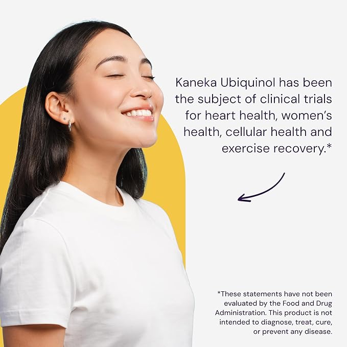 Healthy Origins Ubiquinol (Active Form of CoQ10) 300 mg - Kaneka Ubiquinol Supplements for Heart Health &amp Antioxidant Support - Gluten-Free &amp Non-GMO Supplement - 60 Softgels