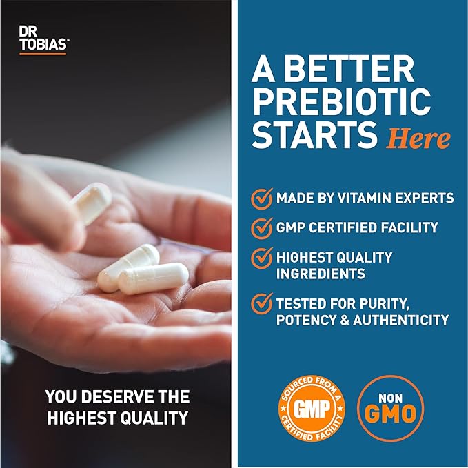 Dr. Tobias Prebiotics &amp Deep Immune Probiotics for Immune Support &amp Gut Health