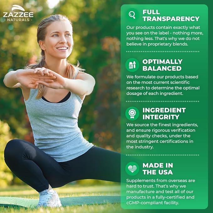 Zazzee Extra Strength French Maritime Pine Bark Extract 20:1 350 mg Per Capsule 95% Proanthocyanidins 120 Vegan Capsules 4 Month Supply Certified Kosher Antioxidant Support Non-GMO Made in USA