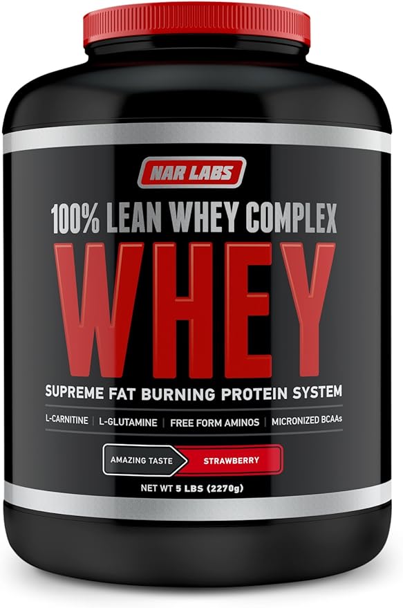 100% Lean Whey Complex 5lbs (Strawberry)