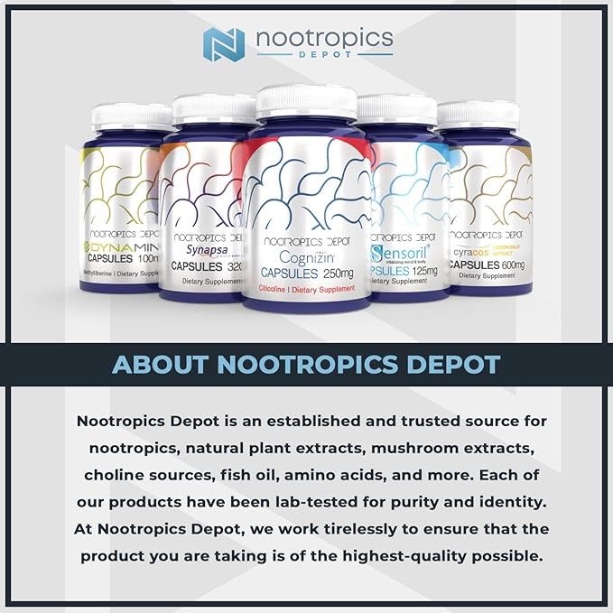 Nootropics Depot Magnesium Glycinate Powder | 250 Grams | Mineral Supplement | Magnesium Supplement | Supports Heart Muscle Nerve and Bone Health