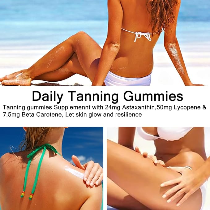 Tanning Gummies Daily Tanning Gummies 60 Gummies (2)