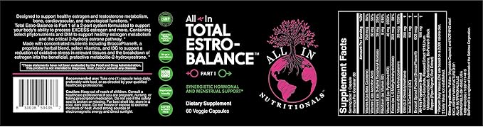 All In Nutritionals Total Estro Balance Part I