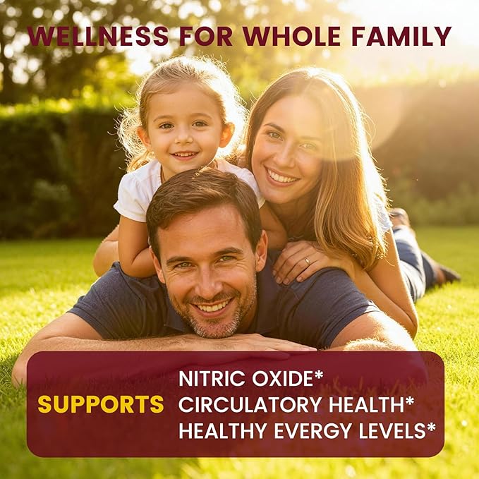 Beet Root Capsules with Organic Beetroot Extract Beets Supplement to Support Circulation &amp Blood Flow Nitric Oxide &amp Heart Health Antioxidant Formula