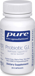 Pure Encapsulations Probiotic G.I. - Shelf Stable Probiotic for Intestinal Health &amp Gastrointestinal Support - with Lactobacillus &amp Bifidobacterium - 30 Capsules