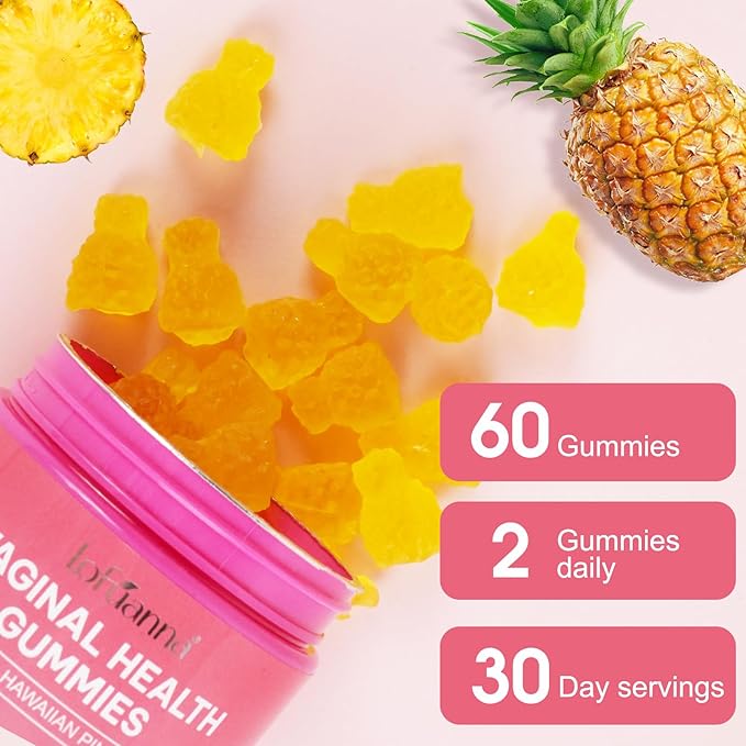 Vaginal Probiotics Source Feminine GummiespH BalanceFeminine Balance Gummies for WomenProbiotics for Women Vaginigal HealthImprove ImmuneWomens Vaginal Health Supplement 60 Gummies