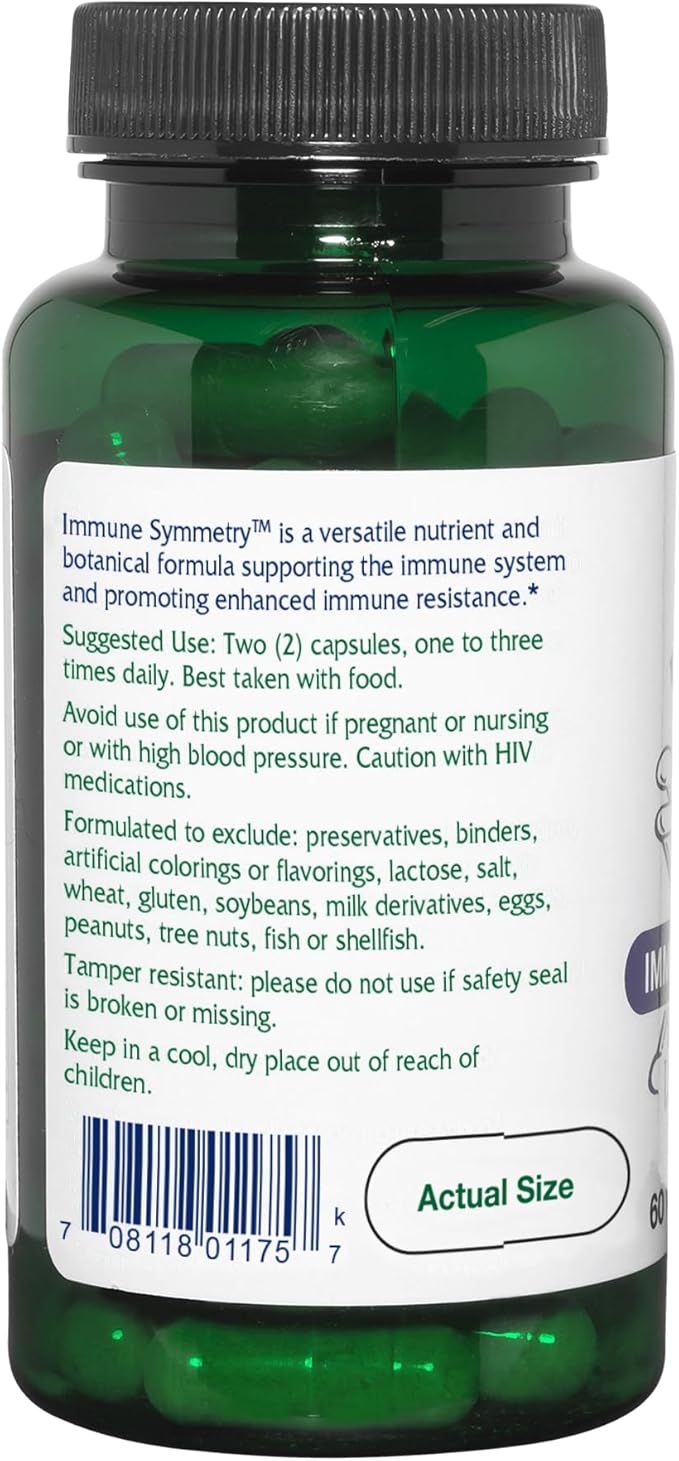 Vitanica Immune Symmetry Immune Support Vegan 60 Capsules