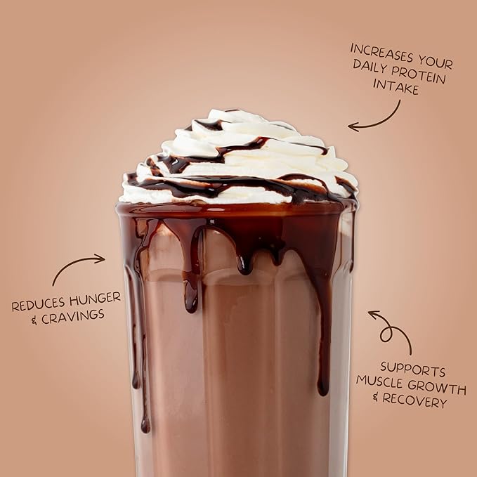 Clean Simple Eats Whey Protein Powder Chocolate Brownie Batter Flavor Naturally Sweetened 100% Grass Fed Protein Powder with Digestive Enzymes &amp No Artificial Ingredients Gluten Free 30 Servin