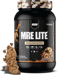 REDCON1 MRE LITE Whole Food Protein Powder Oatmeal Chocolate Chip - Lactose Free Meal Replacement with Animal Protein Blends - Easy to Digest Formula - Only 4g Carb per Serving (30 Servings)