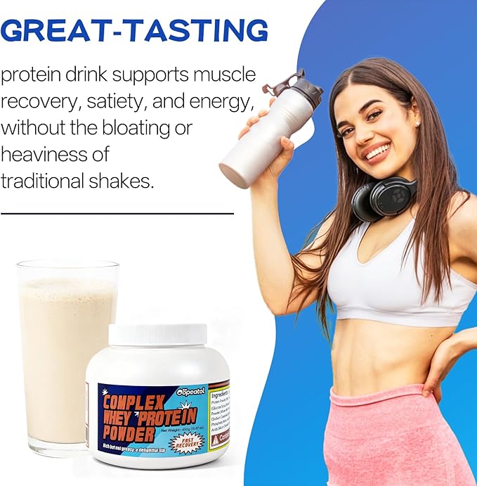 Gentle Whey Protein Powder | Easy to Digest | 30g Protein 140 Calories Per Serving | Smooth Mixing Non-GMO Great Taste