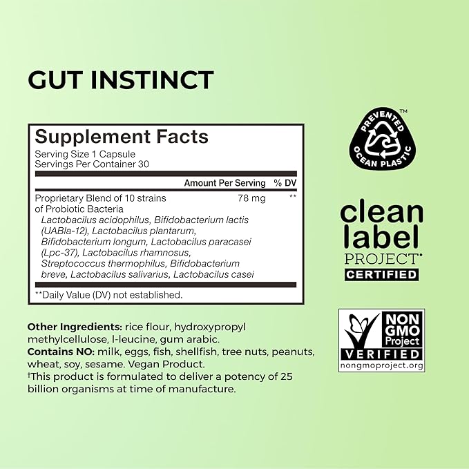HUM Flatter Me Fiber Supplement and Gut Instinct Daily Probiotics