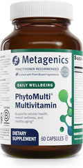 Metagenics PhytoMulti Multivitamin - 20+ Essential Vitamins &amp Minerals with Phytonutrients - Supports Healthy Aging Cellular Health Energy &amp Immune Function - Non-GMO &amp Gluten-Free - 60
