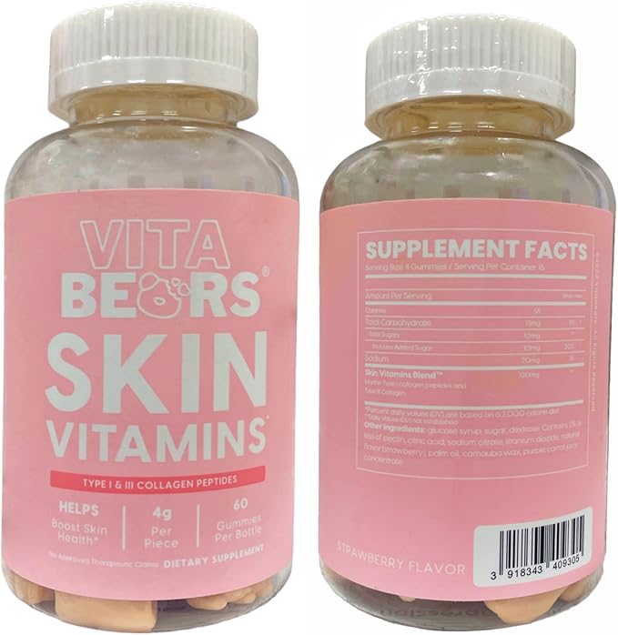 Perfect Duo: Hair &amp Skin Vitamins - Healthy Skin Hair &amp Nails