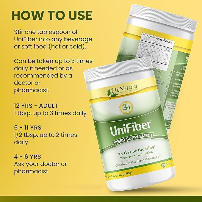 Dr. Natura® Unifiber Natural Fiber Supplement 8.4-Ounce (Pack of 2)