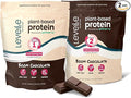 Boom Chocolata Cycle-Syncing Plant-Based Protein Powder Set | Pea &amp Pumpkin Protein | Gut-Friendly with Iron Fiber &amp Vegan Lactoferrin | No Artificial Sweeteners