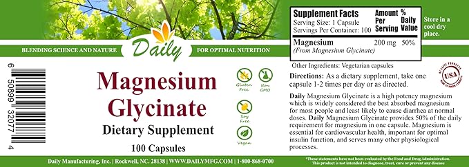 Daily Manufacturing Magnesium Glycinate