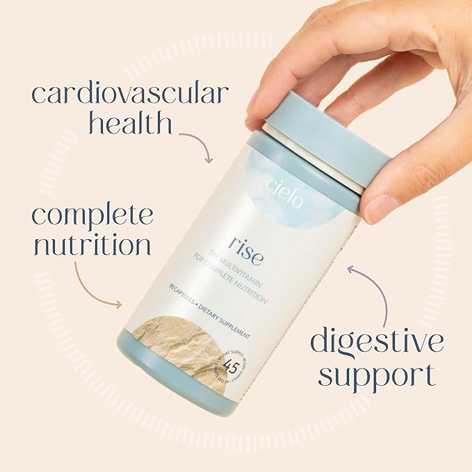 Cielo Probiotics and Multivitamin Set - The Ultimate Digestive Support - 45 Day Supply