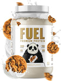 Underground Bio Labs Panda Fuel Premium Protein WheyHydrolyzed CollagenCaseinProbiotics Enzymes Keto FriendlyTime Release 25 Servings (2.5 Pound Cookies &amp Cream)