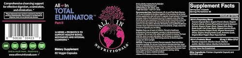 All In Nutritionals Total Eliminator Capsules