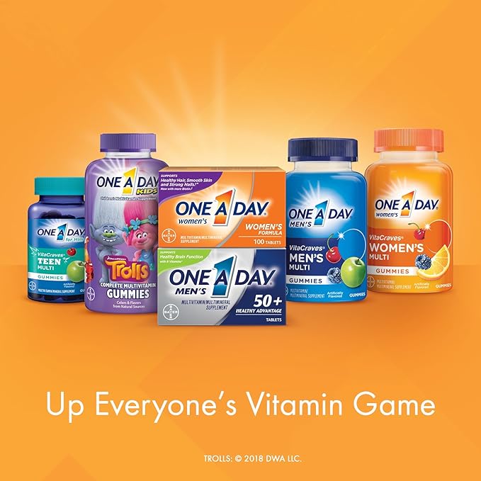 One A Day Women’s VitaCraves Multivitamin Gummies Supplement with Vitamin A Vitamin C Vitamin D Vitamin E and Zinc for Immune Health Support* Calcium &amp more 70 count