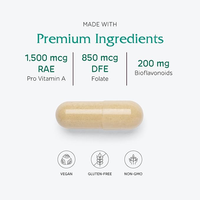 Vitanica Women's Symmetry High Potency Multivitamin and Mineral Vegan 90 Capsules