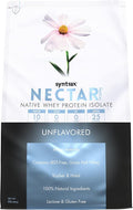 Syntrax Nutrition Nectar Medical All Natural Whey Protein Isolate Unflavored 2 lbs. (2 Pound Unflavored)