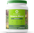 Amazing Grass Green Superfood Energy: Super Greens Powder &amp Plant Based Caffeine with Green Tea Beet Root Powder &amp Flax Seed Lemon Lime 100 Servings (Packaging May Vary)