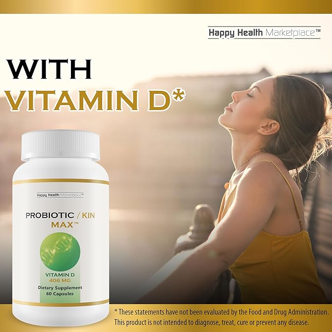 Probiotic/Kin Max - Our Best Probiotics for Women - Our Best Probiotics for Digestive Health Gut Health &amp Immune Health - Premium Daily Probiotic for Women &amp Men - Acidophilus Probiotic Caps
